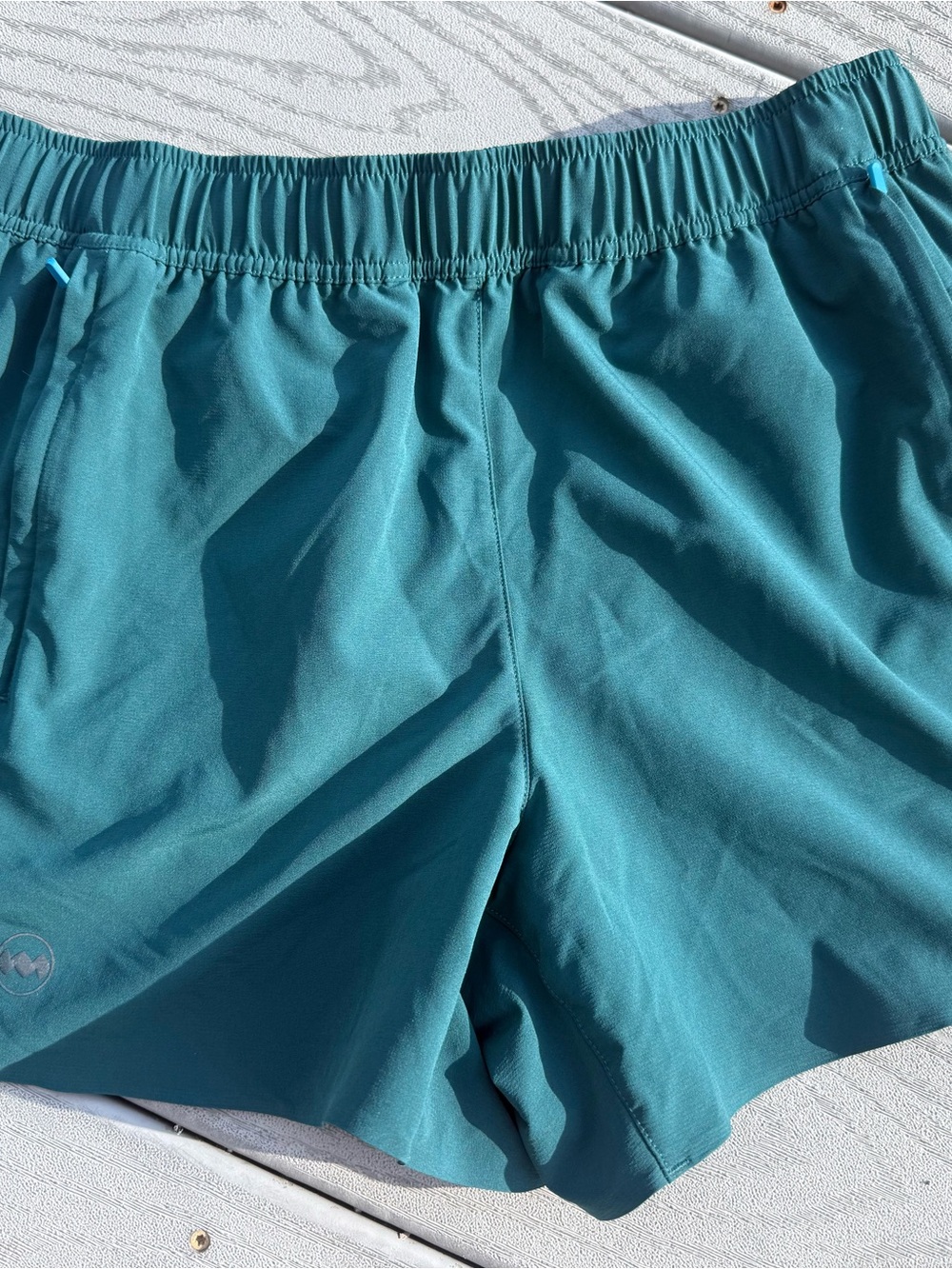 Women’s Janji Teal Active Shorts - Performance Running Shorts